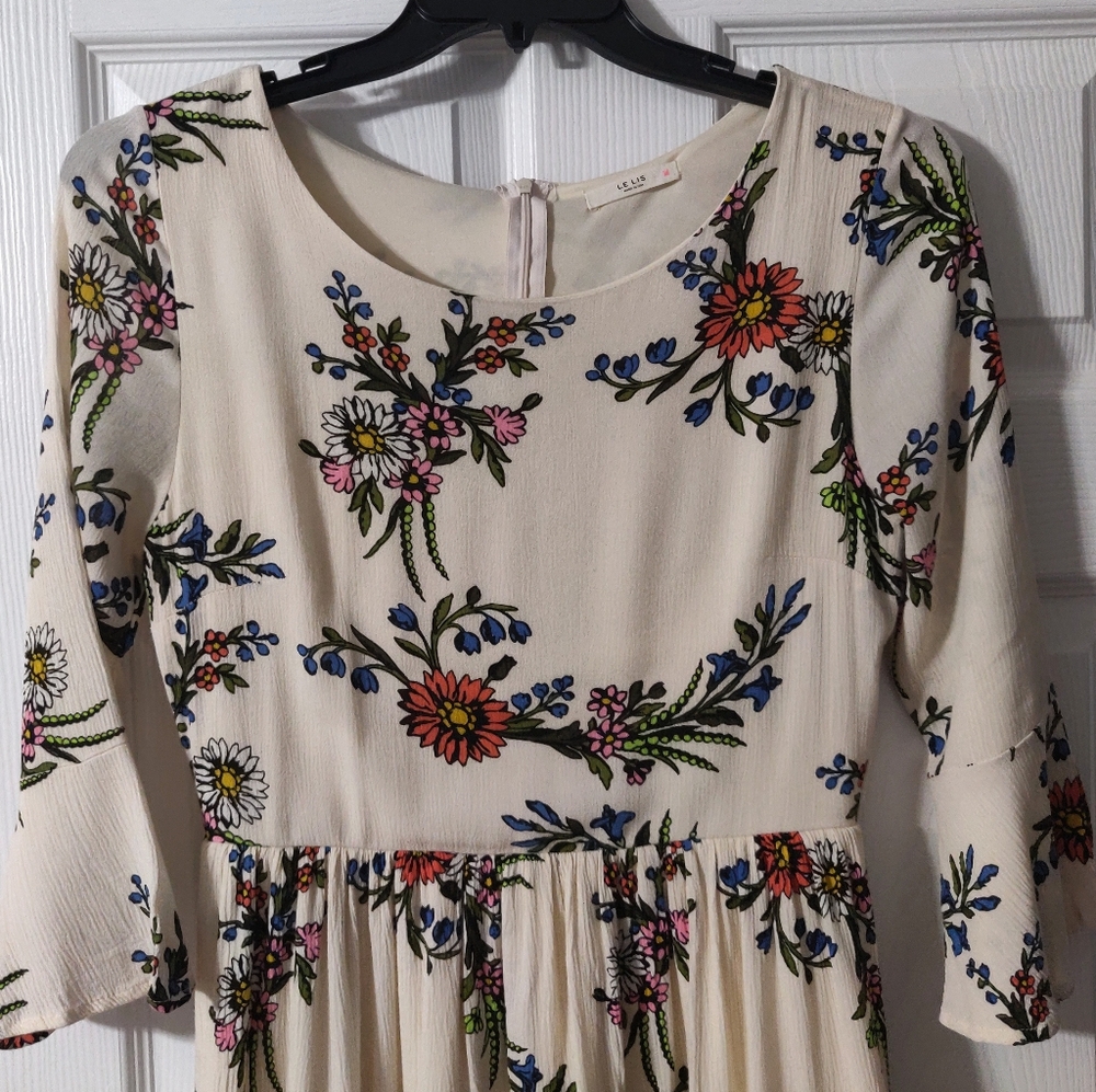 Floral Midi Dress - Picture 2 of 8